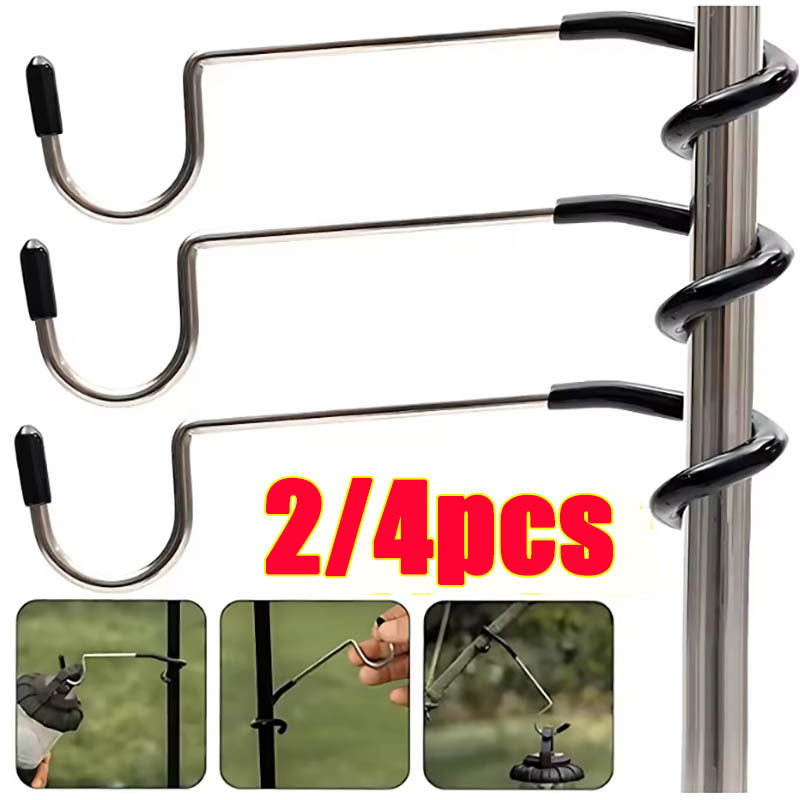Hunting Camp Outdoor Supplies - 스테인레스 스틸 라이트 스탠드 홀더 후크