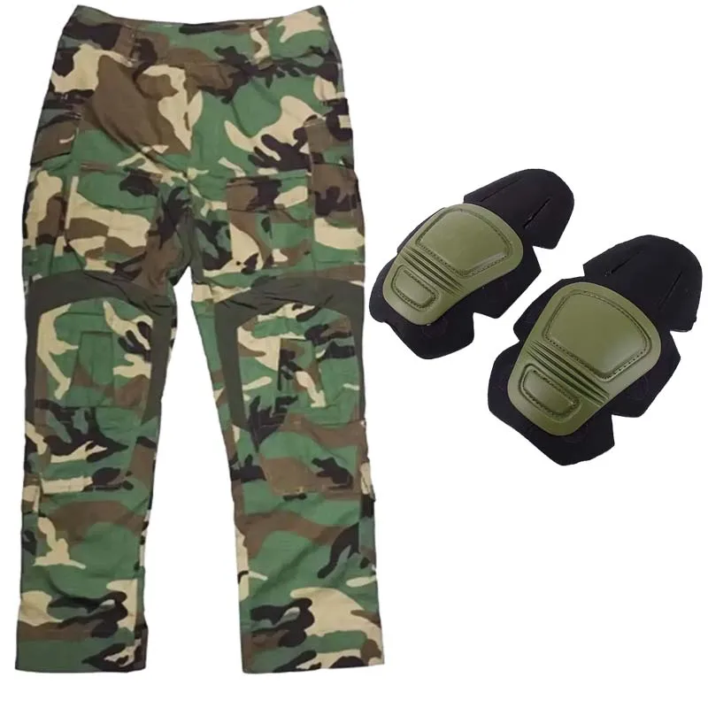 Outdoor Hunting Trousers - 야외 전투 바지 전술 우드랜드 GEN3