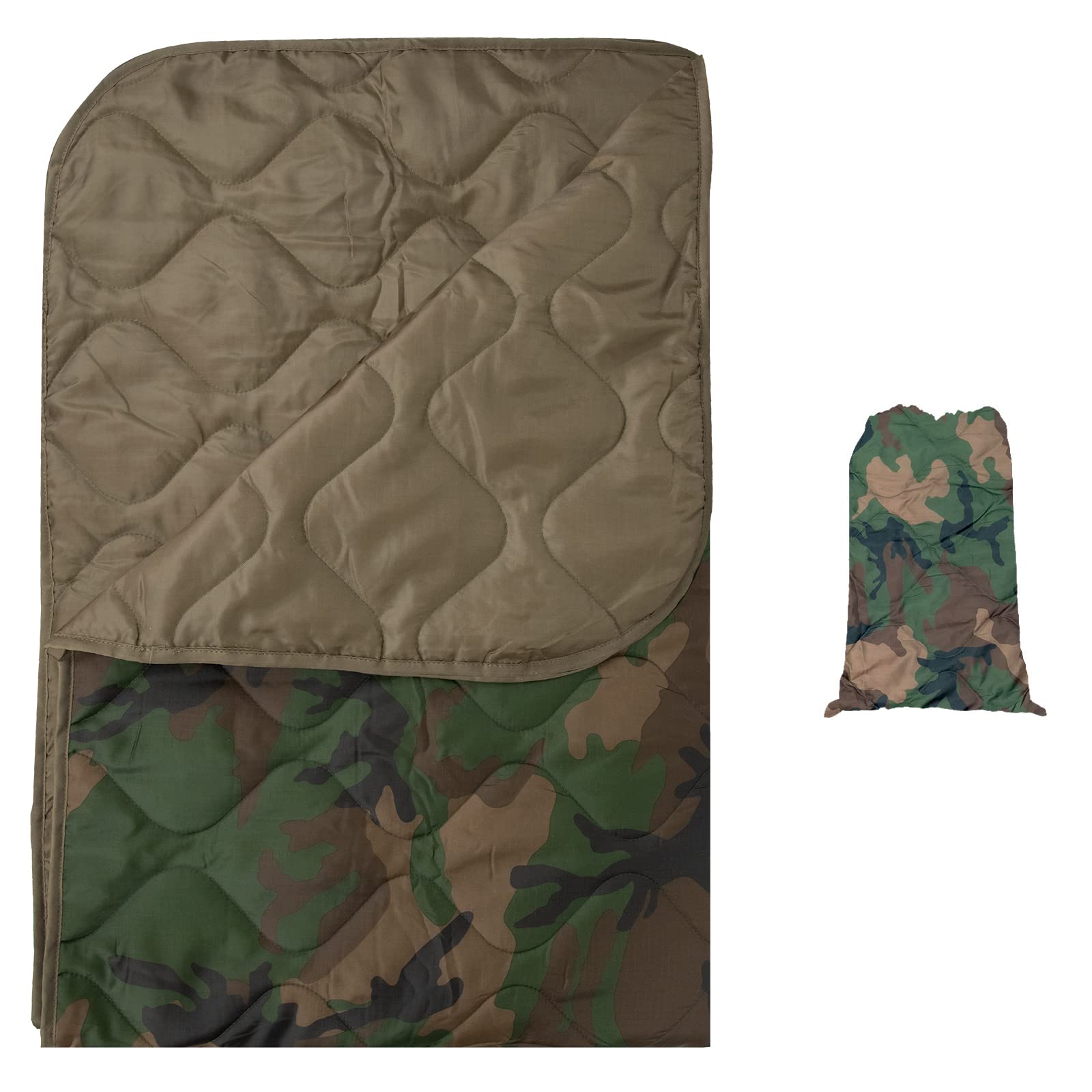 Outdoor Hunting Blanket - Weled Camo Woobie 초경량 캠핑 퀼트,