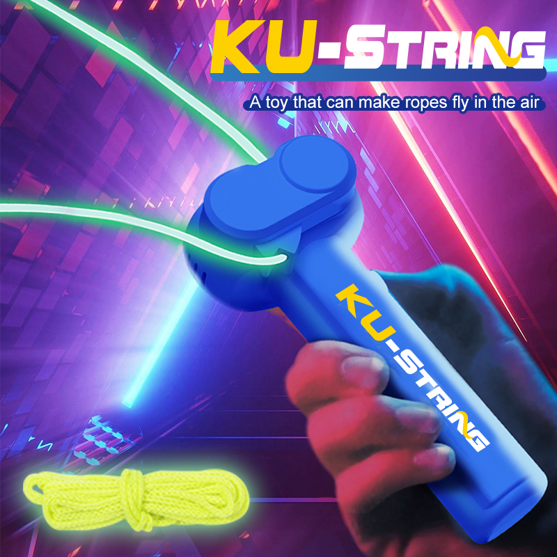 Bow Stringer Tool - 야광 재미있는 전기 로프 추진기 어린이