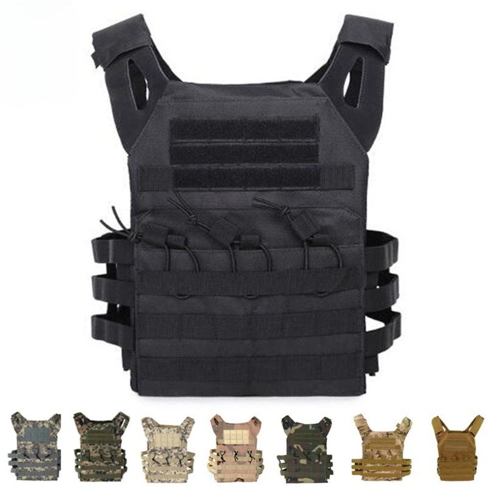 Outdoor Hunting Fleece - 나일론 전술 조끼 MOLLE 캐리어, 에어소프트