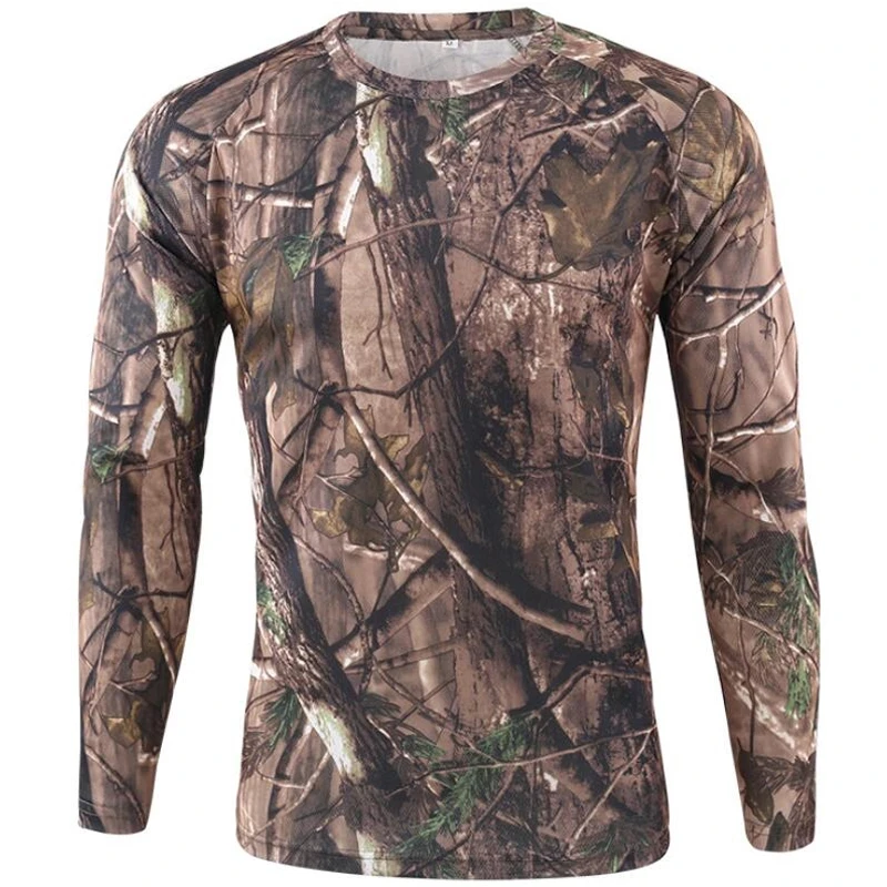 Hunting Outdoor Clothing Brands - 팝 긴 소매 위장 티셔츠 야외