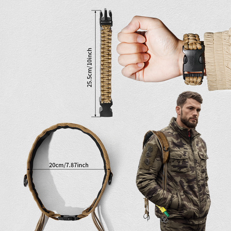 Hunting Camp Outdoor Supplies - 야외 장비 목걸이, 야외 캠핑 및