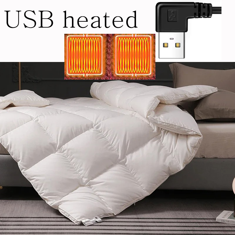 Outdoor Hunting Blanket - 다운 캠프 블랭킷 USB 발열 웨어러블