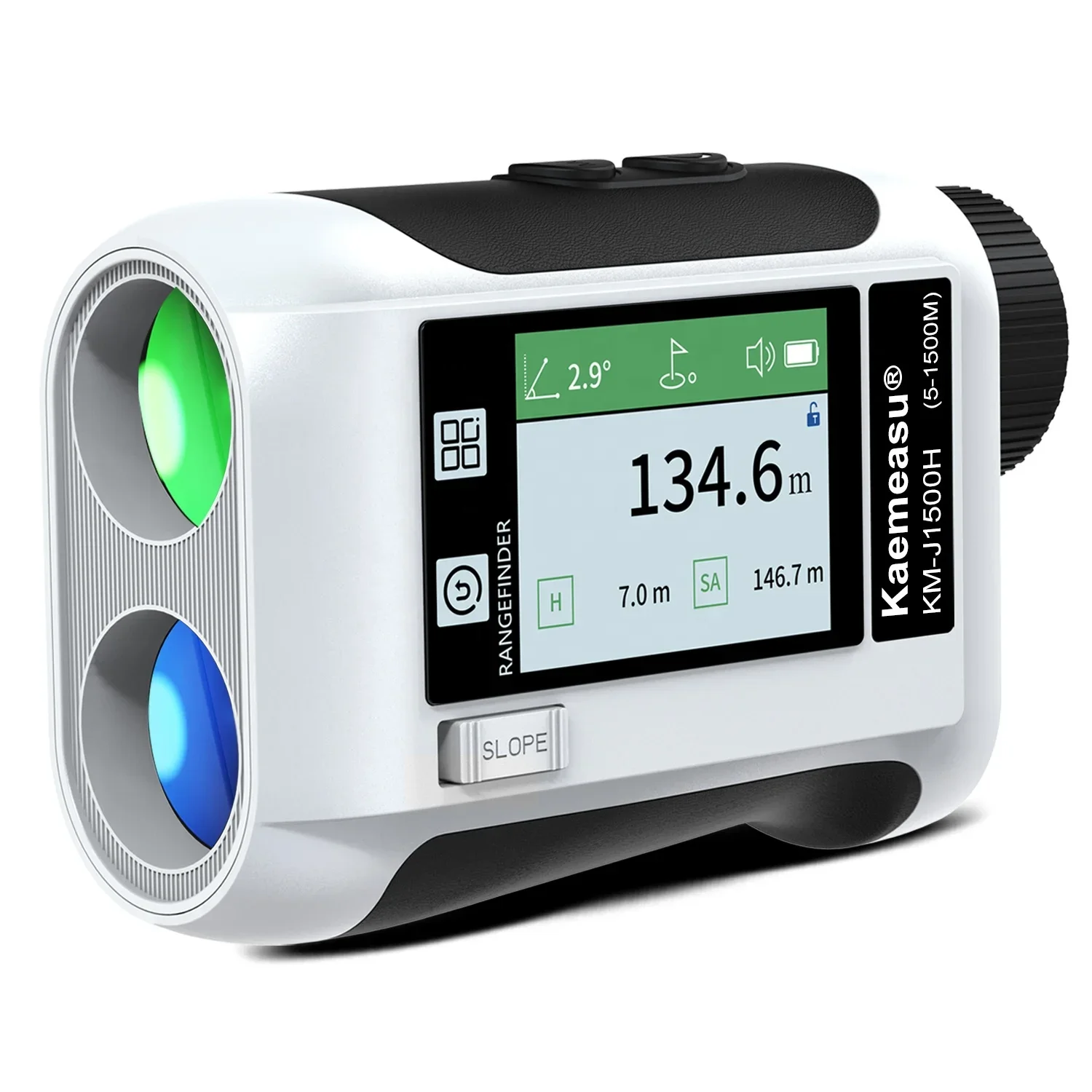 Rangefinder Laser Hunting - 업그레이드된 LCD 화면 골프 스포츠 레이저
