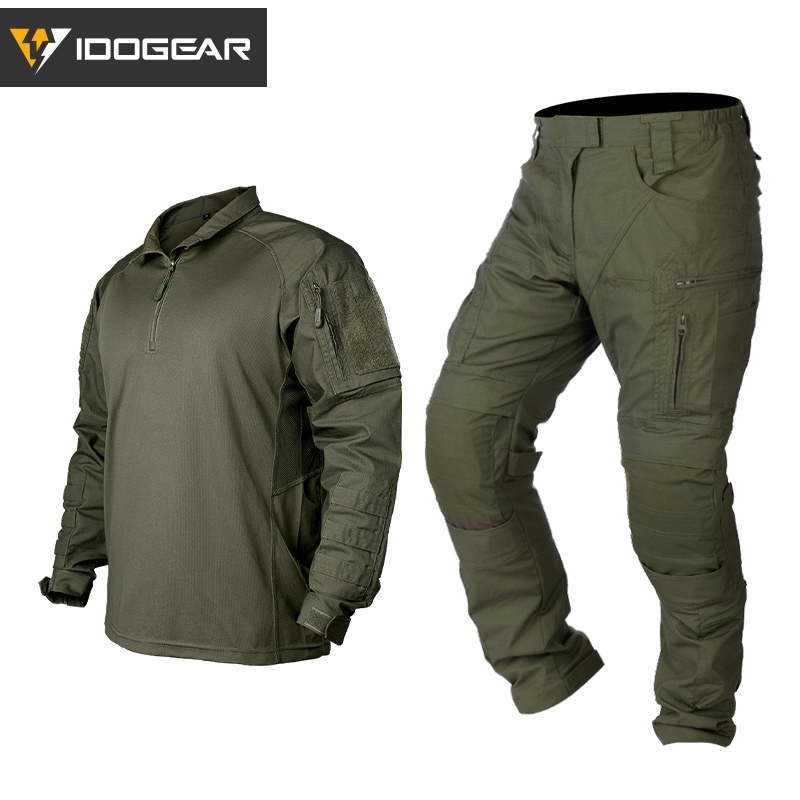 Outdoor Hunting Trousers - IDOGEAR 전술 UFS 유니폼 사냥 전투