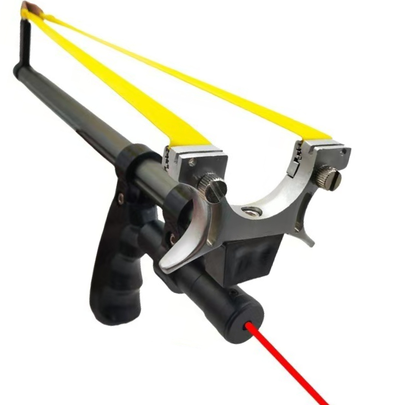 Rangefinder Laser Hunting - 금속 레이저 새총 고탄성 장거리 사격