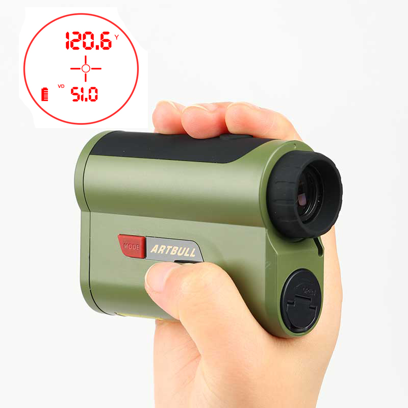 Rangefinder Laser Hunting - 7배 증폭 OLED 레드 디스플레이 레이저