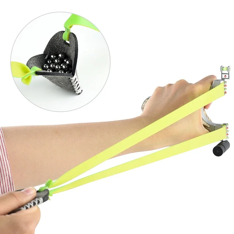 전문 대용량 새총 플랫 고무 밴드 고품질 고무 슈팅 강 - Outdoor Hunting Launcher 리뷰 및 가격