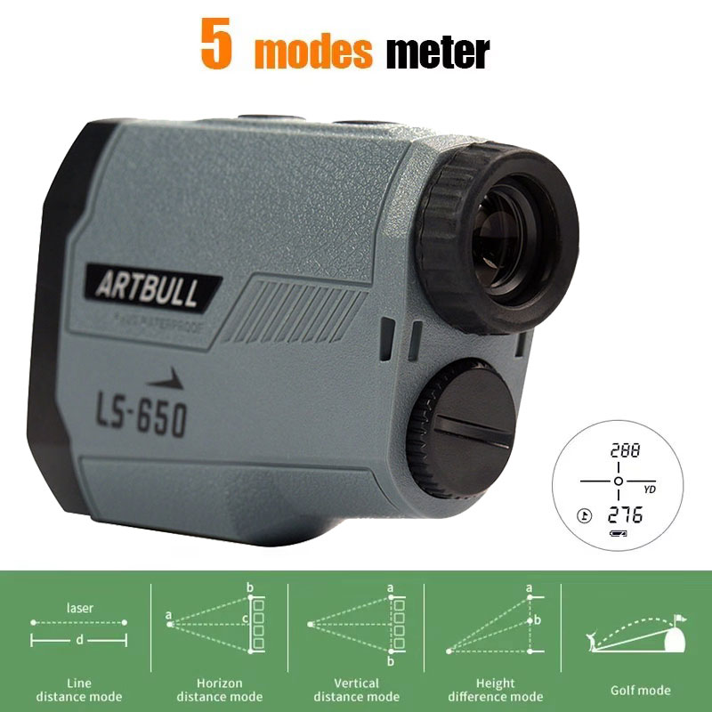 ARTBULL 플래그-락 슬로프 핀 레이저 거리 측정기 - Rangefinder Laser Hunting 리뷰 및 가격