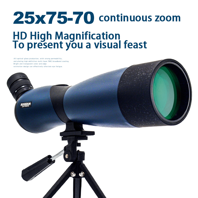25-75x70 스포팅 스코프 줌 단안 BAK4 프리즘 - Hunting Outdoor Watch 리뷰 및 가격