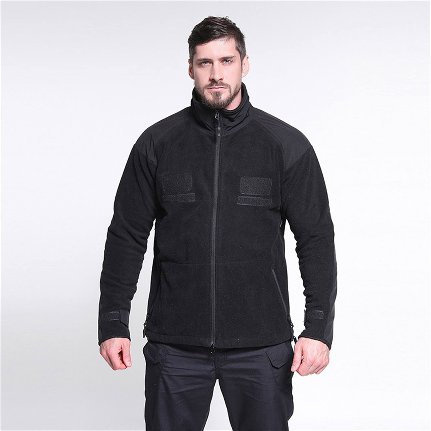 가을 겨울 사냥 전술 열 폴라 플리스 자켓 남자 스탠드 - Outdoor Hunting Fleece 리뷰 및 가격