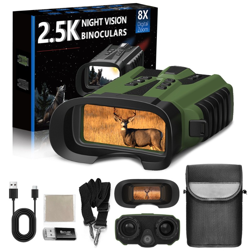 야외용 고화질 2.5K 적외선 쌍안경 야간 투시 장치, - Hunting Outdoor Watch 리뷰 및 가격