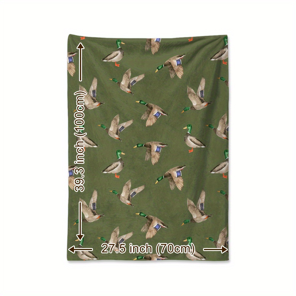 말라드 덕 플리스 담요 사냥 야외 프린트 담요 부드럽고 - Outdoor Hunting Blanket 리뷰 및 가격