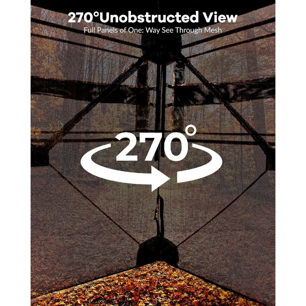 팝업형 270도 사냥 은신처 °   투명창이 있는 4- - Hunting & Outdoor Supplies Vanderbijlpark 리뷰 및 가격