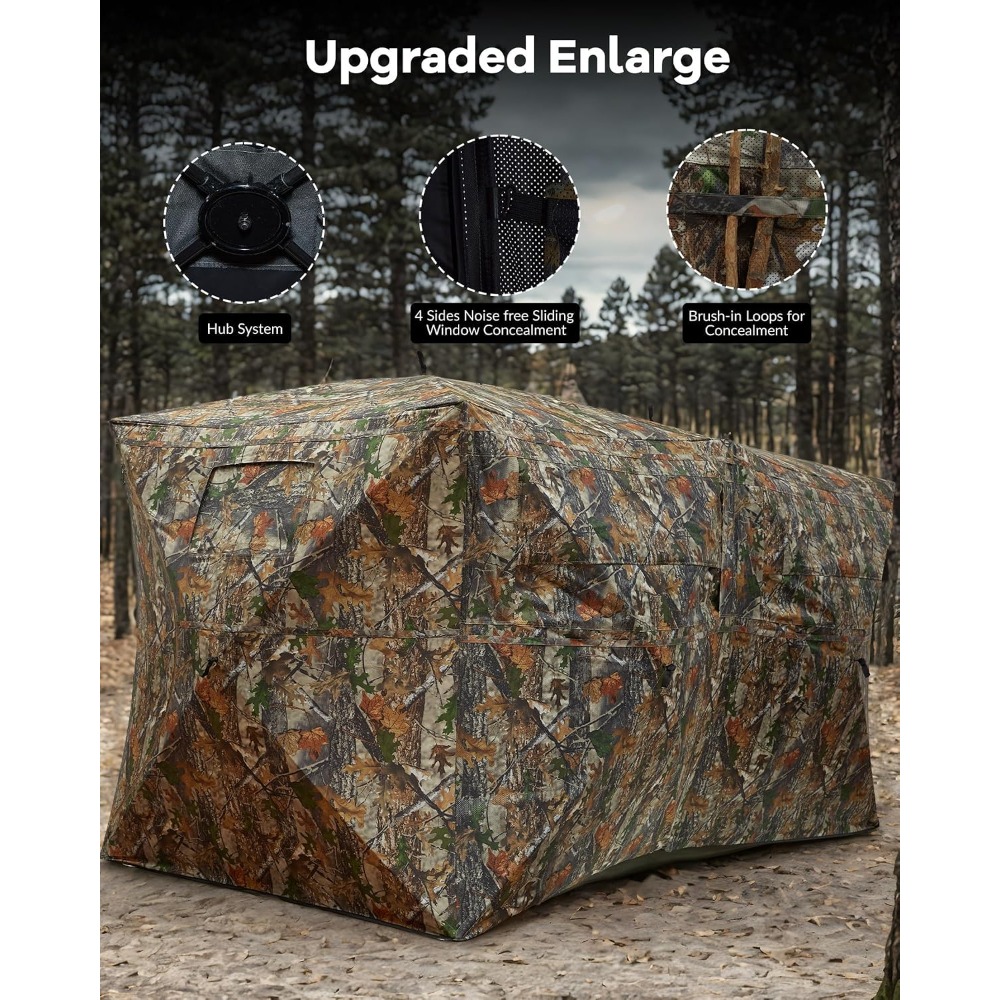 팝업형 270도 사냥 은신처 °   투명창이 있는 4- - Hunting & Outdoor Supplies Vanderbijlpark 리뷰 및 가격