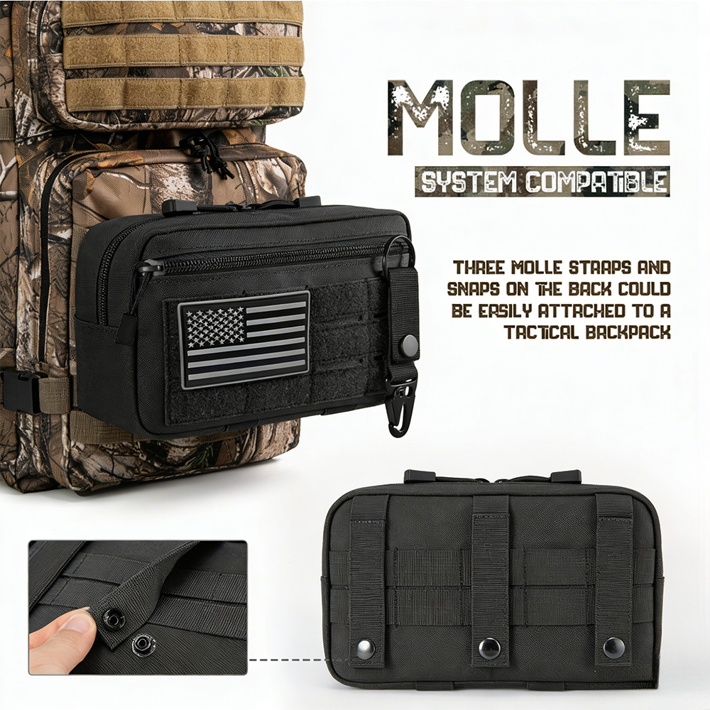 전술 몰리 EDC 파우치 야외 구급상자 파우치 컴팩트  - Outdoor Hunting Kit 리뷰 및 가격