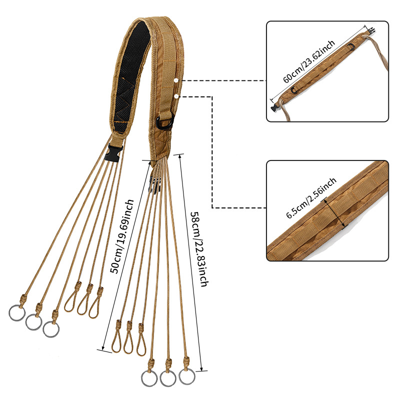야외 장비 목걸이, 야외 캠핑 및 사냥 용품, 우산 끈 - Hunting Camp Outdoor Supplies 리뷰 및 가격