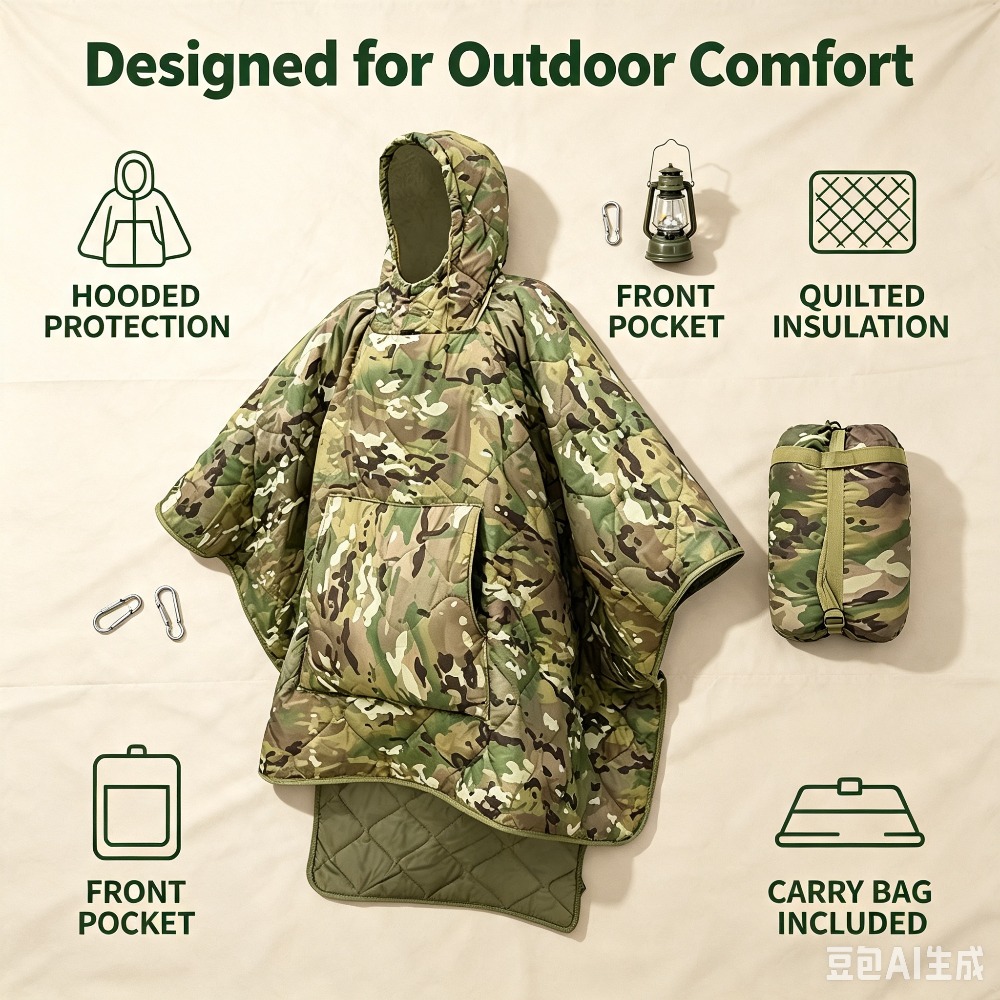 카모 블랭킷 방수 단열 판초 겨울용 따뜻한 라이너 (야 - Outdoor Hunting Blanket 리뷰 및 가격