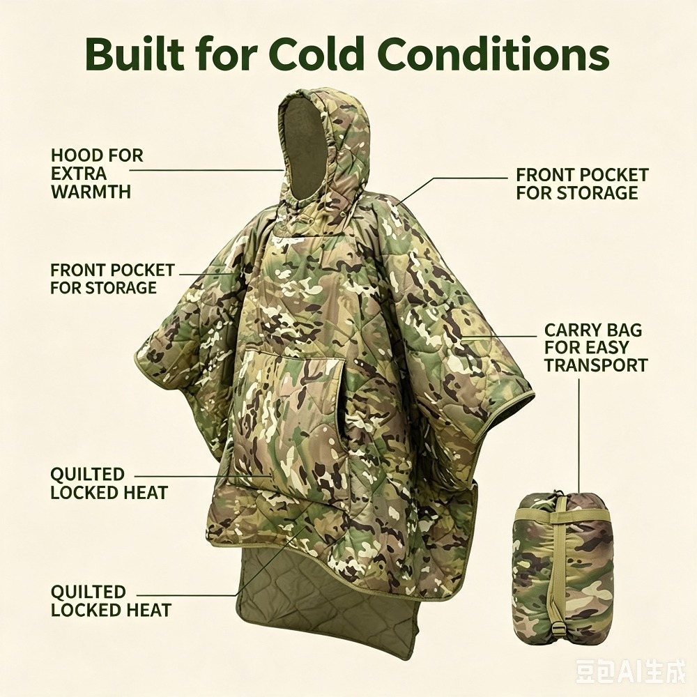 카모 블랭킷 방수 단열 판초 겨울용 따뜻한 라이너 (야 - Outdoor Hunting Blanket 리뷰 및 가격