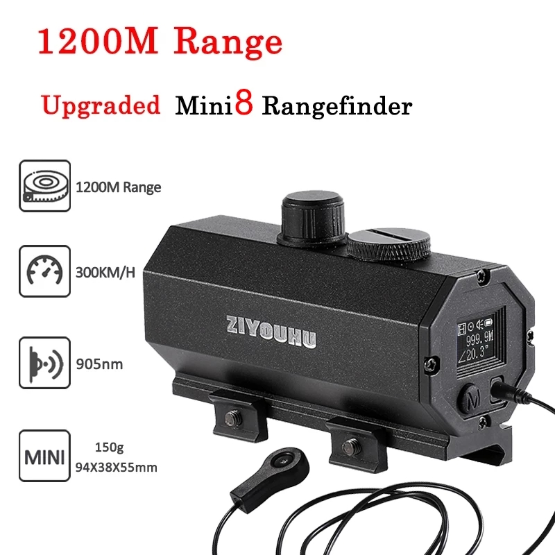 ZIYOUHU-MINI8 카자 스나이퍼 레이저 거리측정 - Rangefinder Laser Hunting 리뷰 및 가격