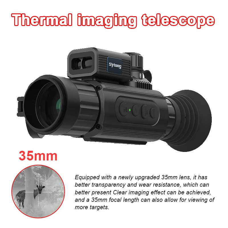 AM06-35LRF 10000J 충격 방지 열화상 카메 - Rangefinder Laser Hunting 리뷰 및 가격