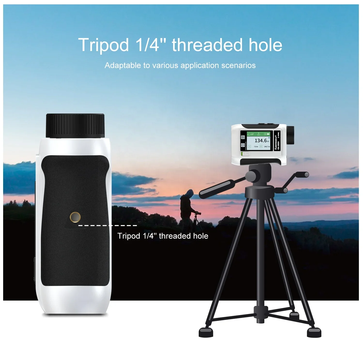 업그레이드된 LCD 화면 골프 스포츠 레이저 거리 측정 - Rangefinder Laser Hunting 리뷰 및 가격