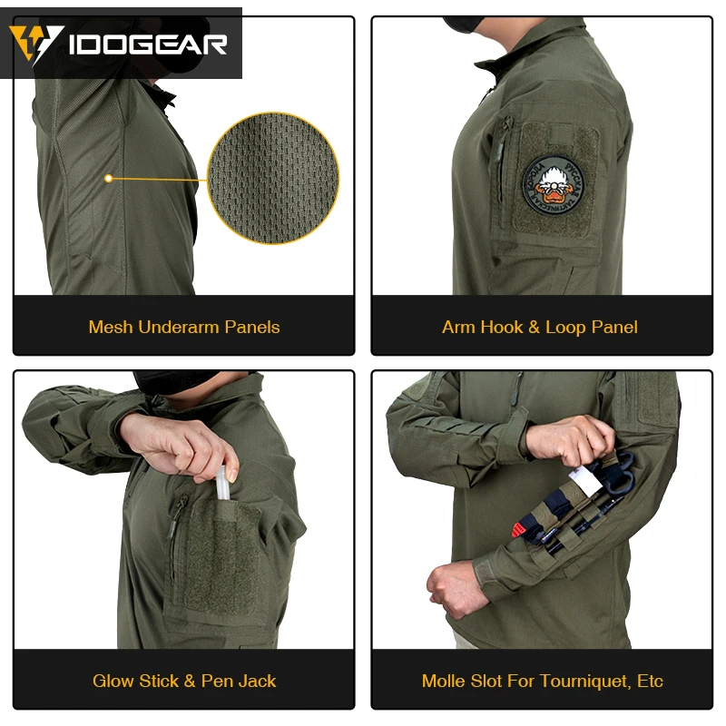 IDOGEAR 전술 UFS 유니폼 사냥 전투 야외 내구 - Outdoor Hunting Trousers 리뷰 및 가격