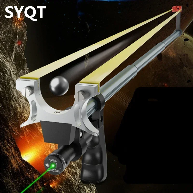 금속 레이저 새총 고탄성 장거리 사격 새총 야외 스포츠 - Rangefinder Laser Hunting 리뷰 및 가격