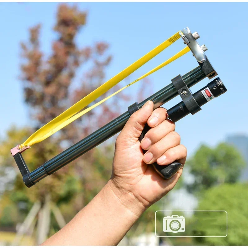 금속 레이저 새총 고탄성 장거리 사격 새총 야외 스포츠 - Rangefinder Laser Hunting 리뷰 및 가격