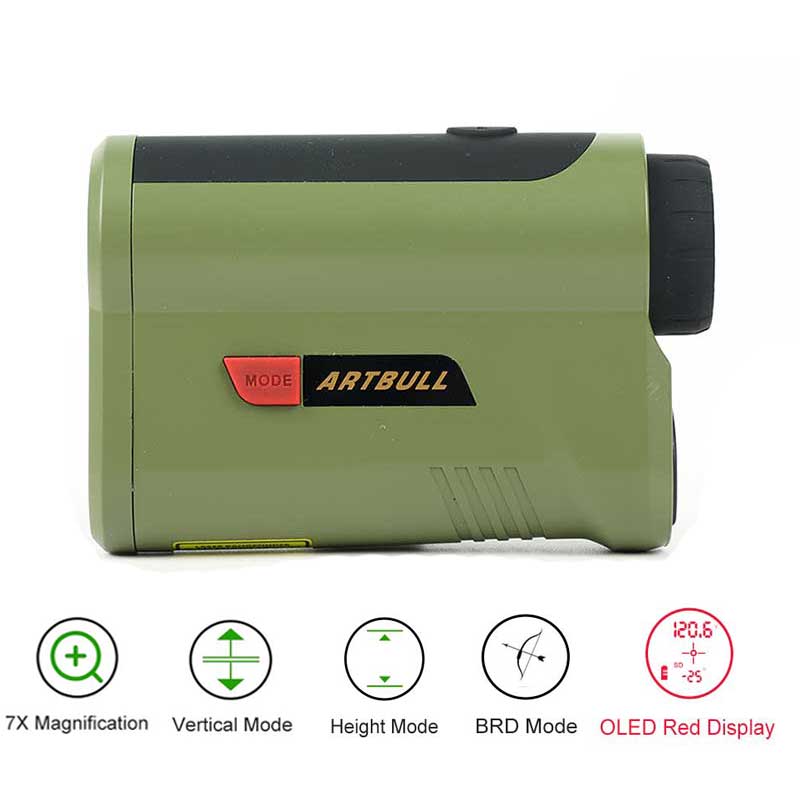 7배 증폭 OLED 레드 디스플레이 레이저 거리 측정기 - Rangefinder Laser Hunting 리뷰 및 가격