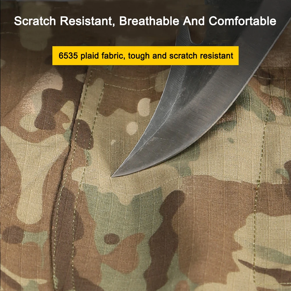 남성 전술 스포츠 바지 카모 작업복 카고 바지 멀티캠  - Outdoor Hunting Trousers 리뷰 및 가격